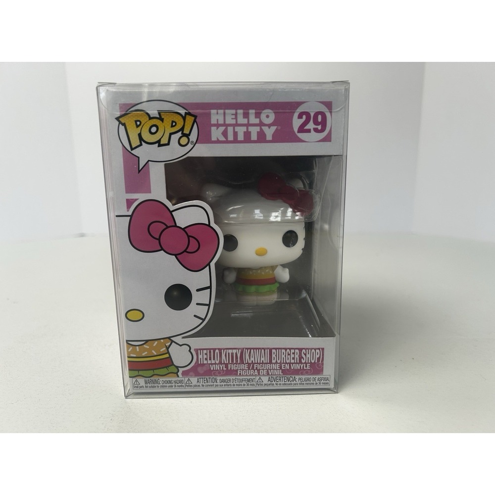 Funko Pop! HELLO KITTY #29 Kawaii Burger Shop Collectible Vinyl Figure
